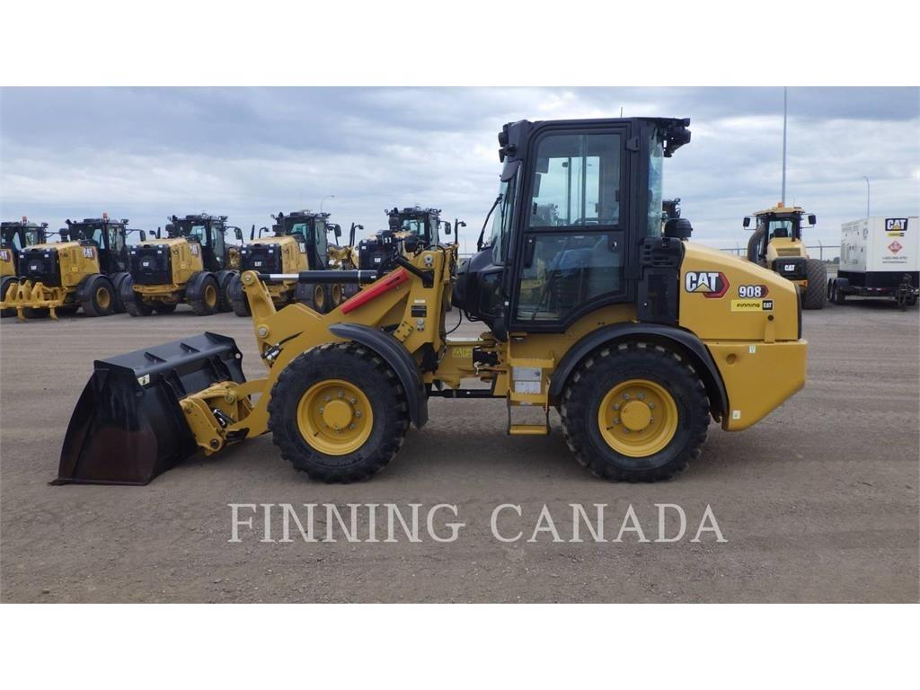 CAT 908-14 Incarcator pe pneuri