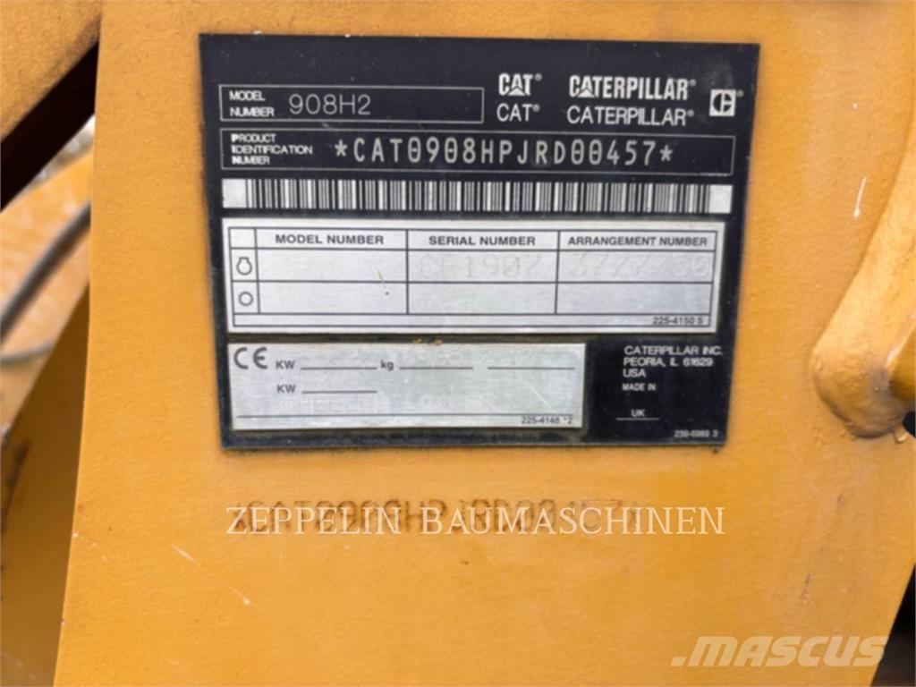 CAT 908H Incarcator pe pneuri