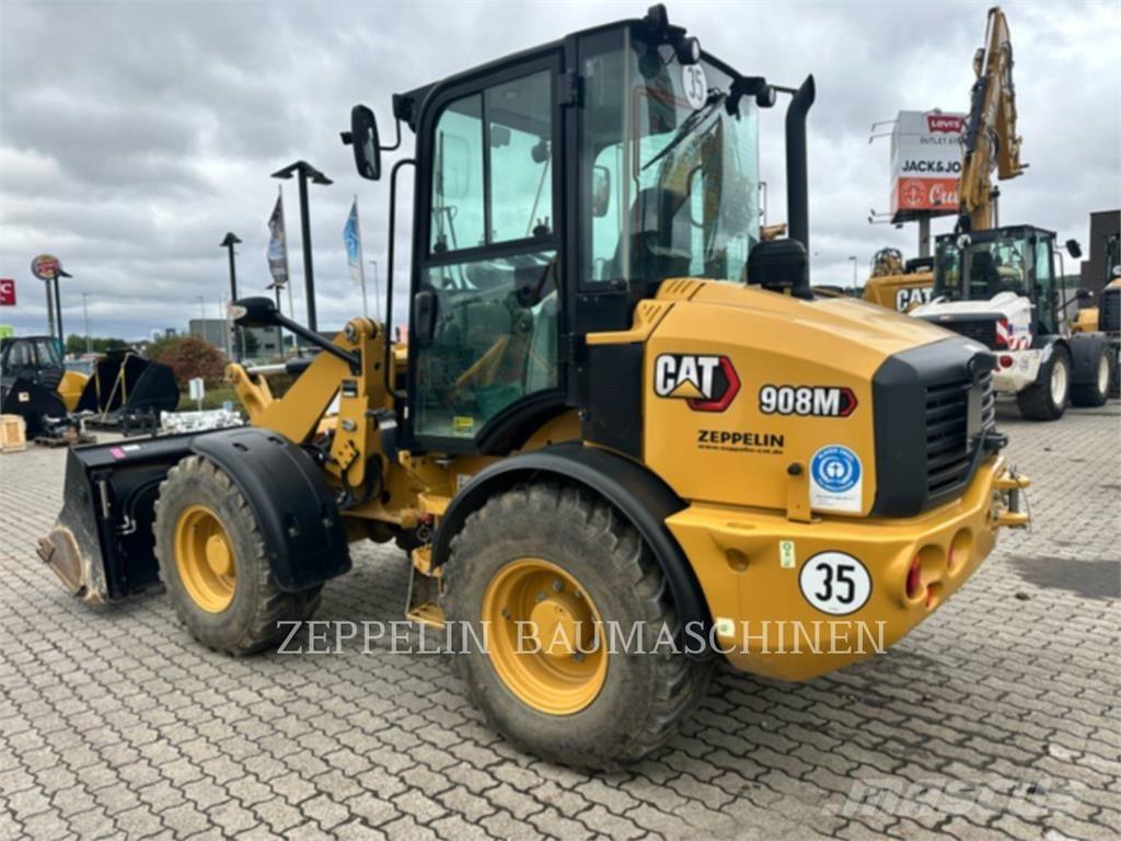 CAT 908M Incarcator pe pneuri