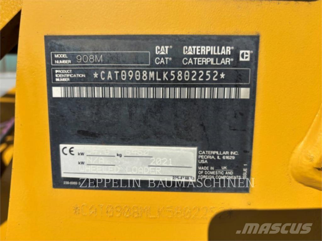 CAT 908M Incarcator pe pneuri