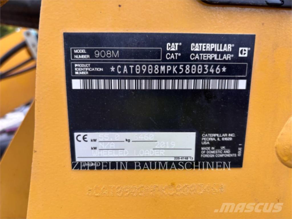 CAT 908M Incarcator pe pneuri