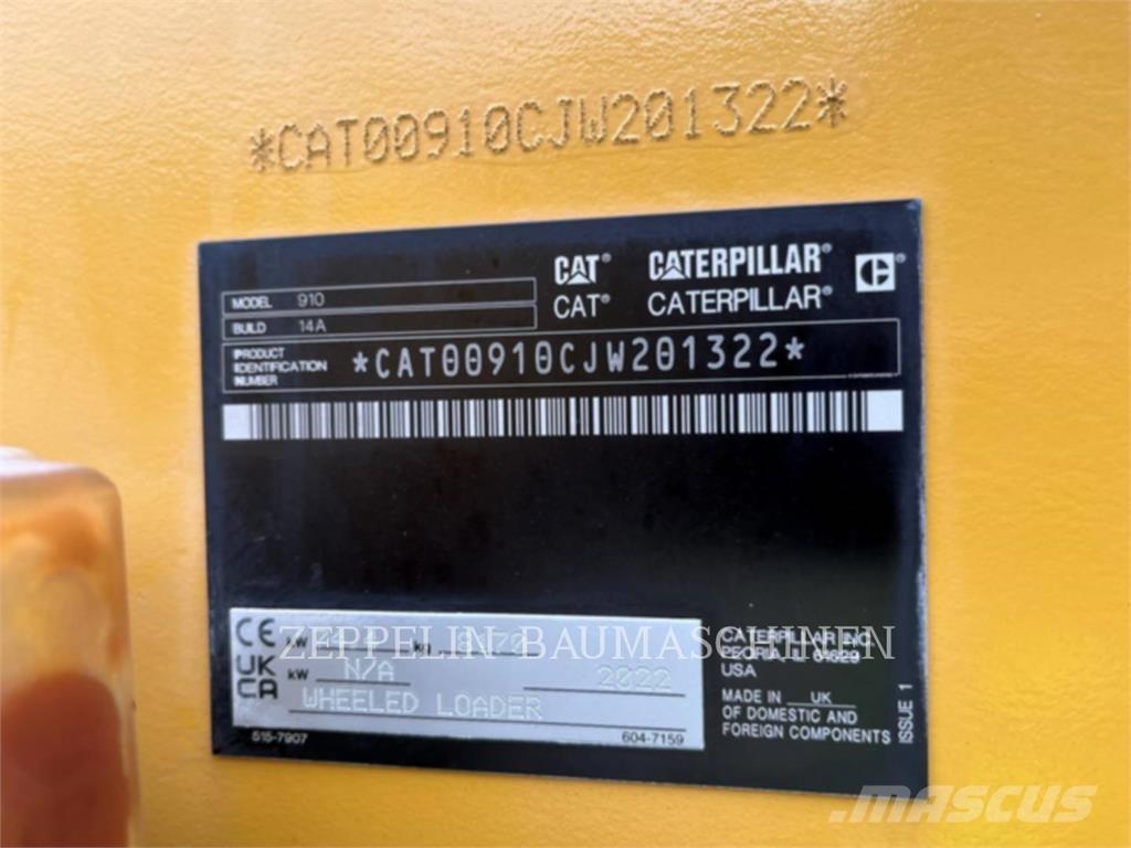 CAT 910-14A Incarcator pe pneuri