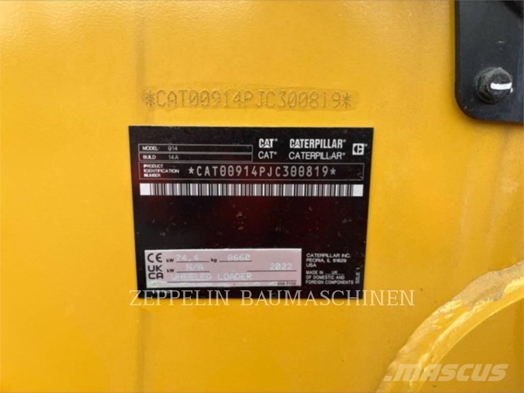 CAT 914-14A Incarcator pe pneuri
