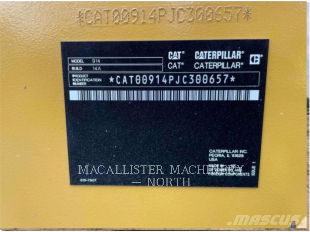 CAT 91414 Incarcator pe pneuri