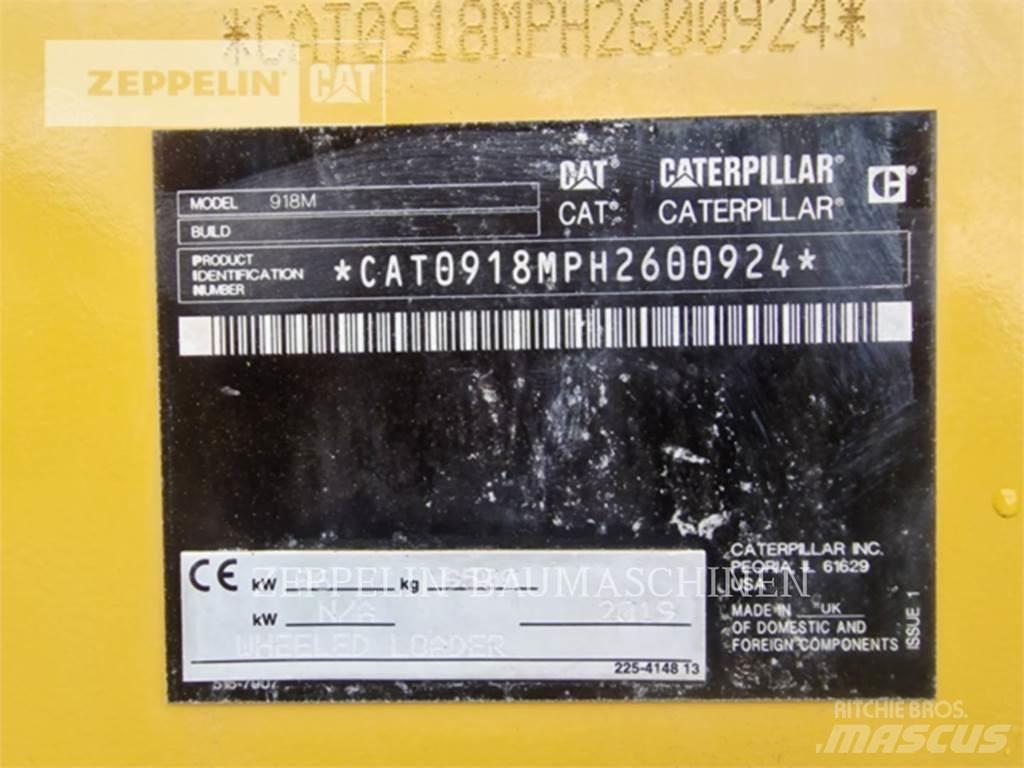 CAT 918M Incarcator pe pneuri