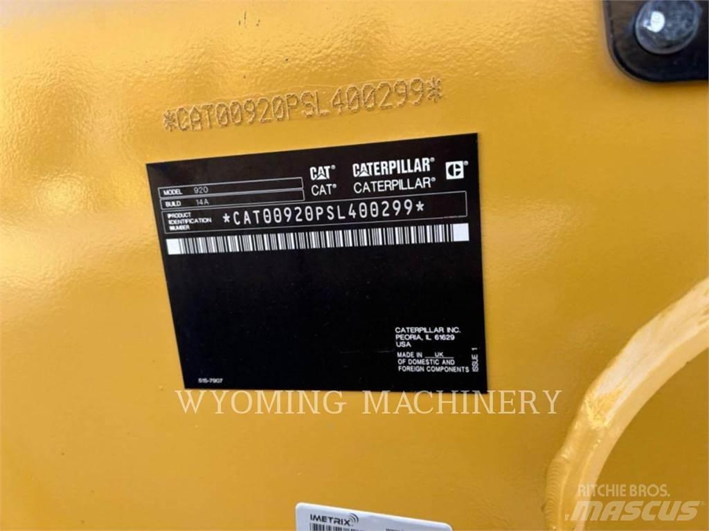 CAT 920 Incarcator pe pneuri