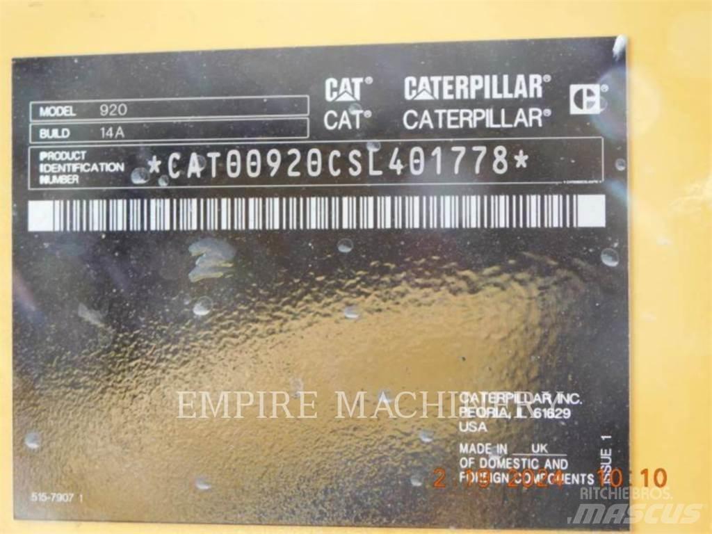 CAT 920-14 FC Incarcator pe pneuri