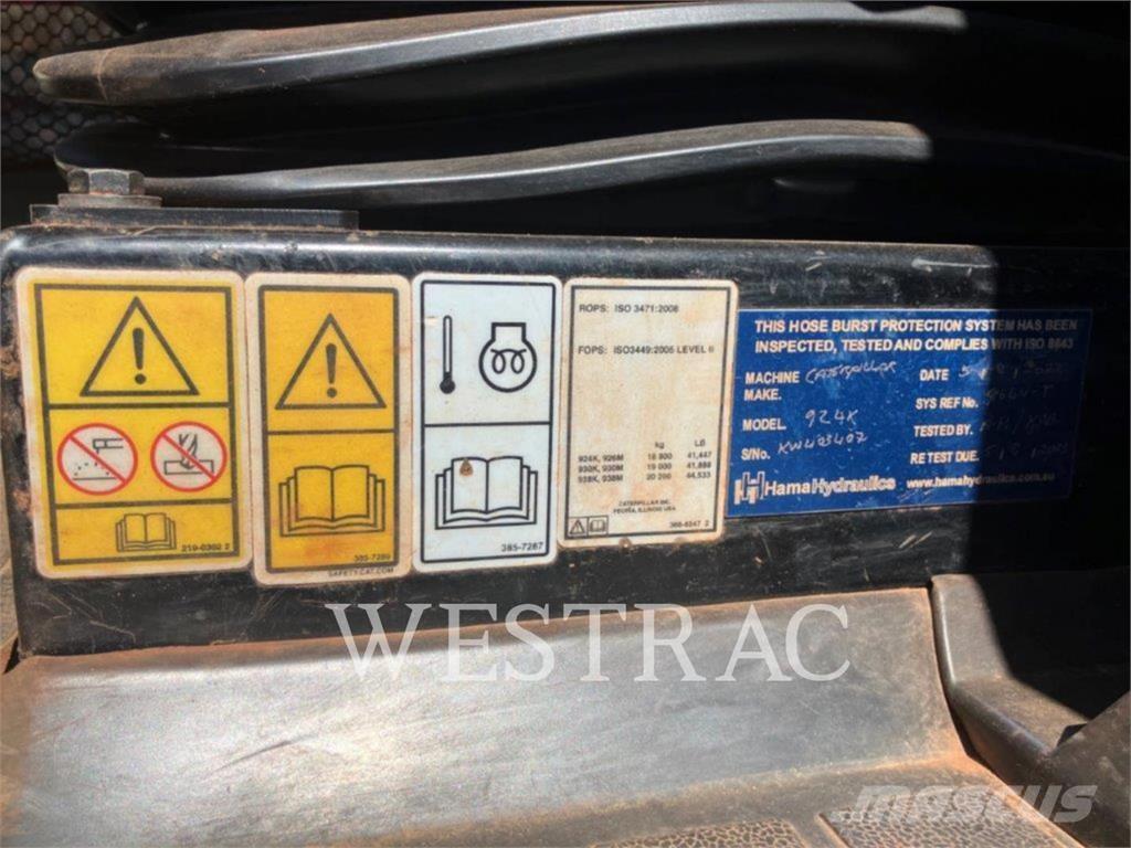 CAT 924K Incarcator pe pneuri