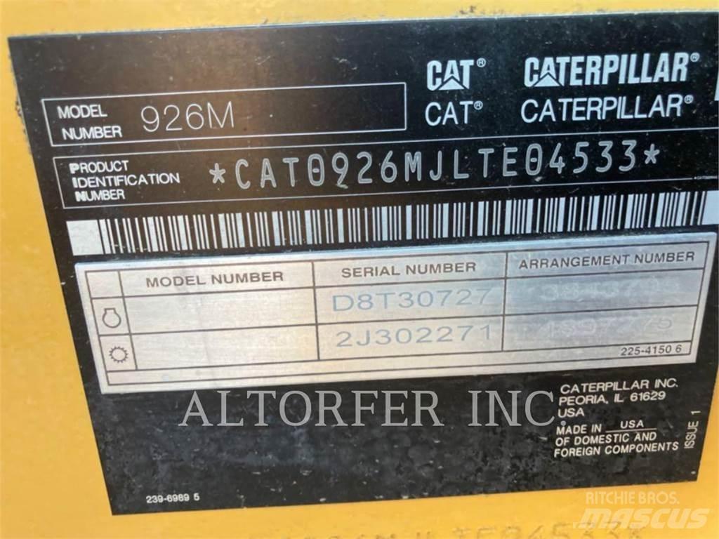 CAT 926M Incarcator pe pneuri
