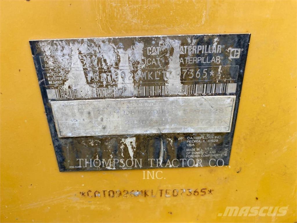 CAT 926M Incarcator pe pneuri