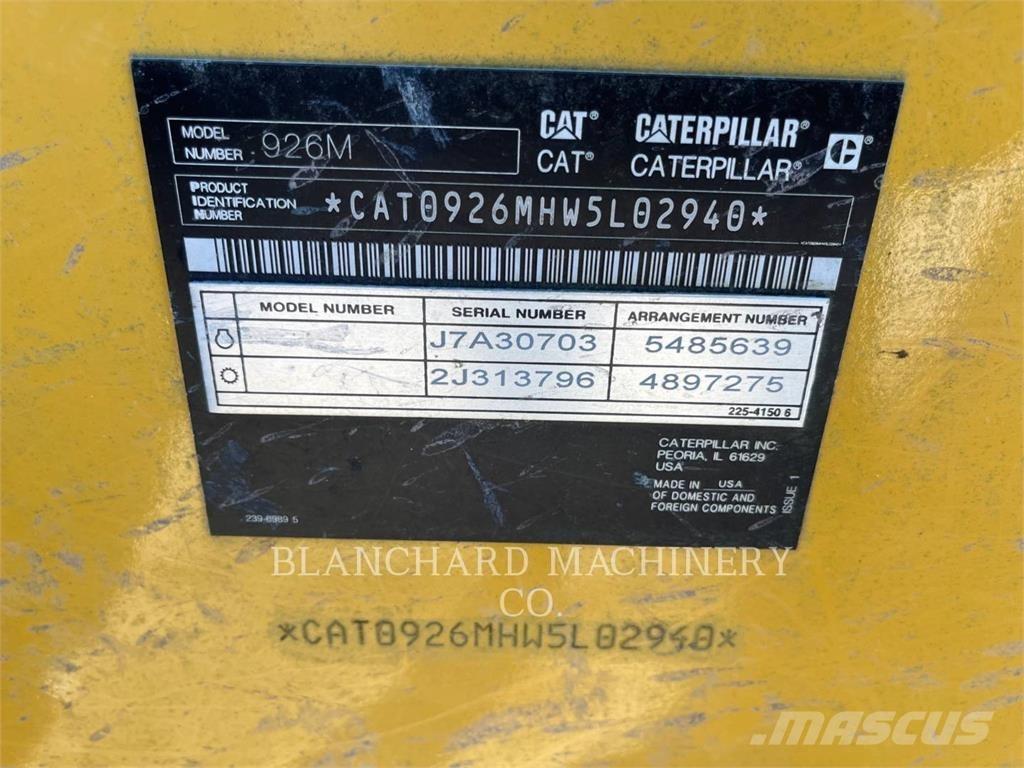 CAT 926M Incarcator pe pneuri