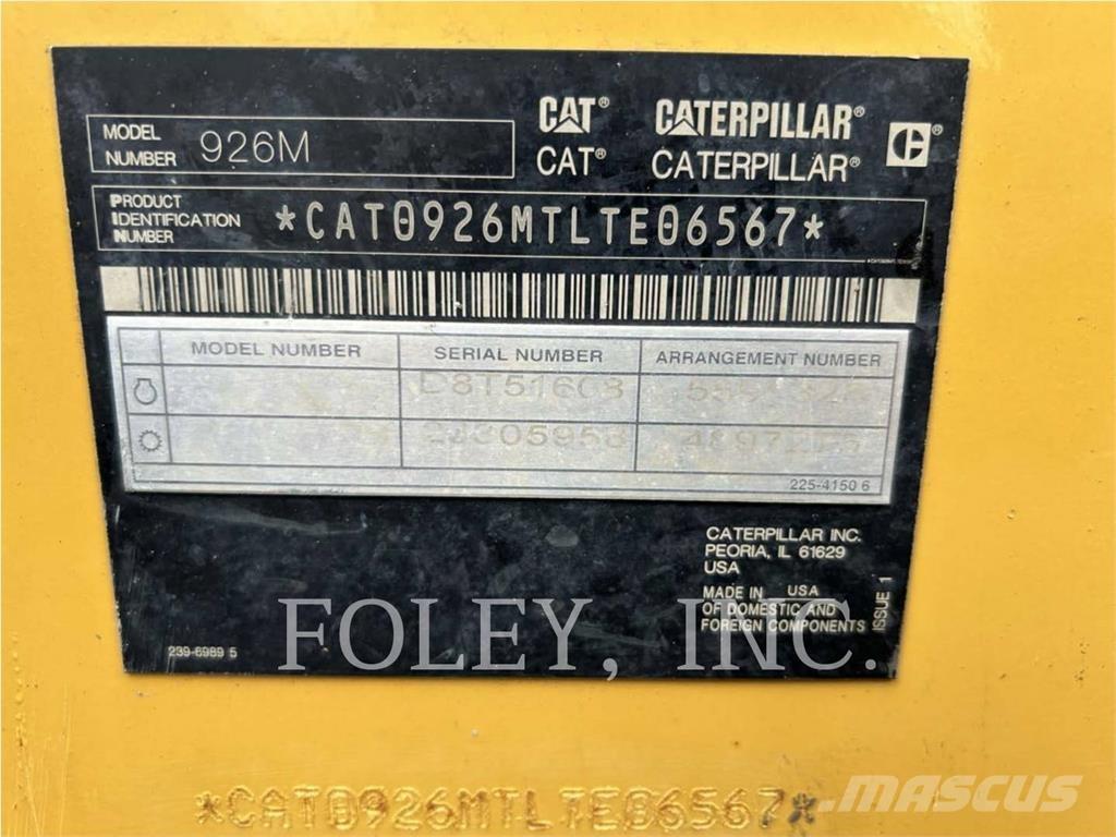 CAT 926M Incarcator pe pneuri