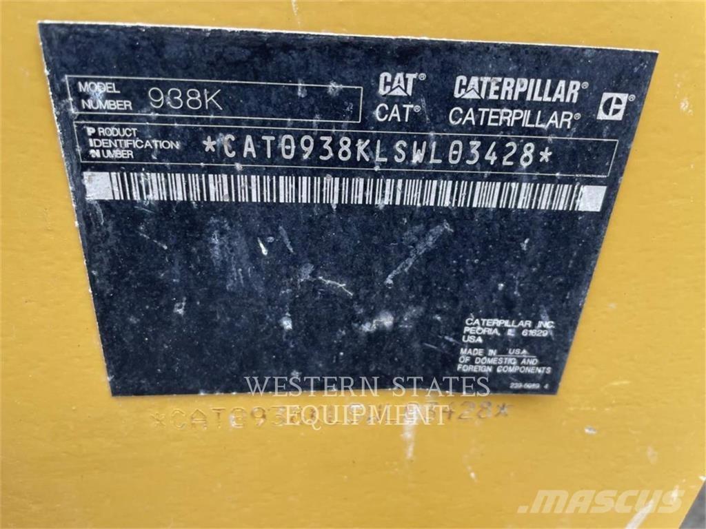 CAT 938K Incarcator pe pneuri