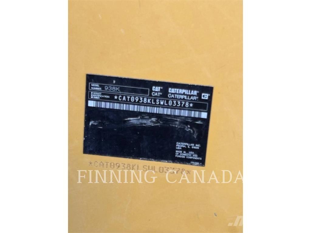 CAT 938K buldozere pe roti