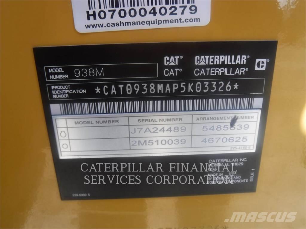 CAT 938M Incarcator pe pneuri