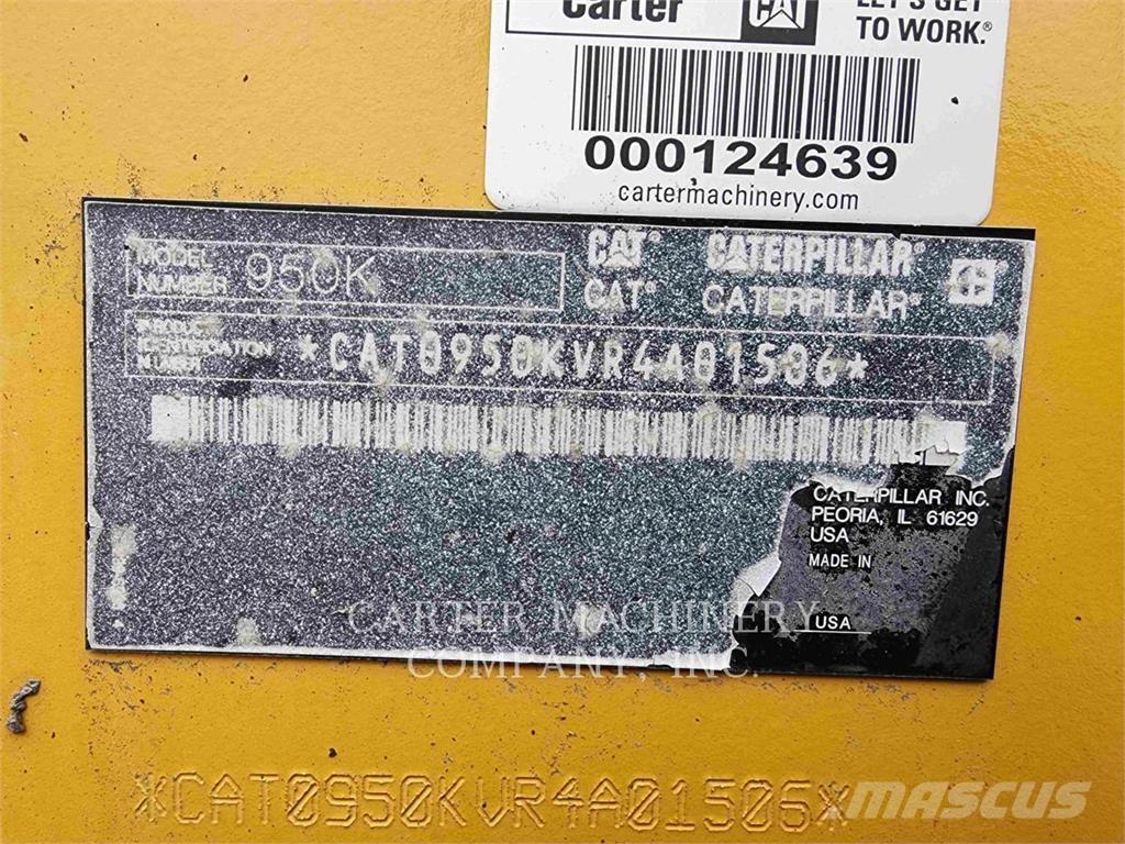 CAT 950K Incarcator pe pneuri