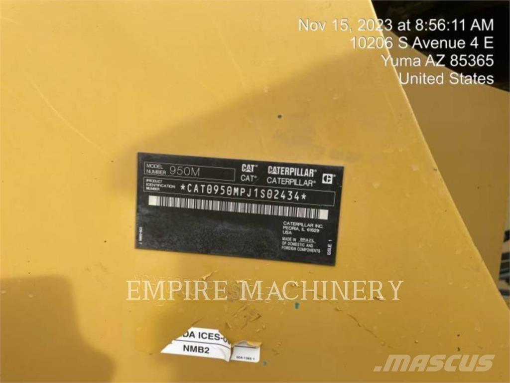 CAT 950M Incarcator pe pneuri