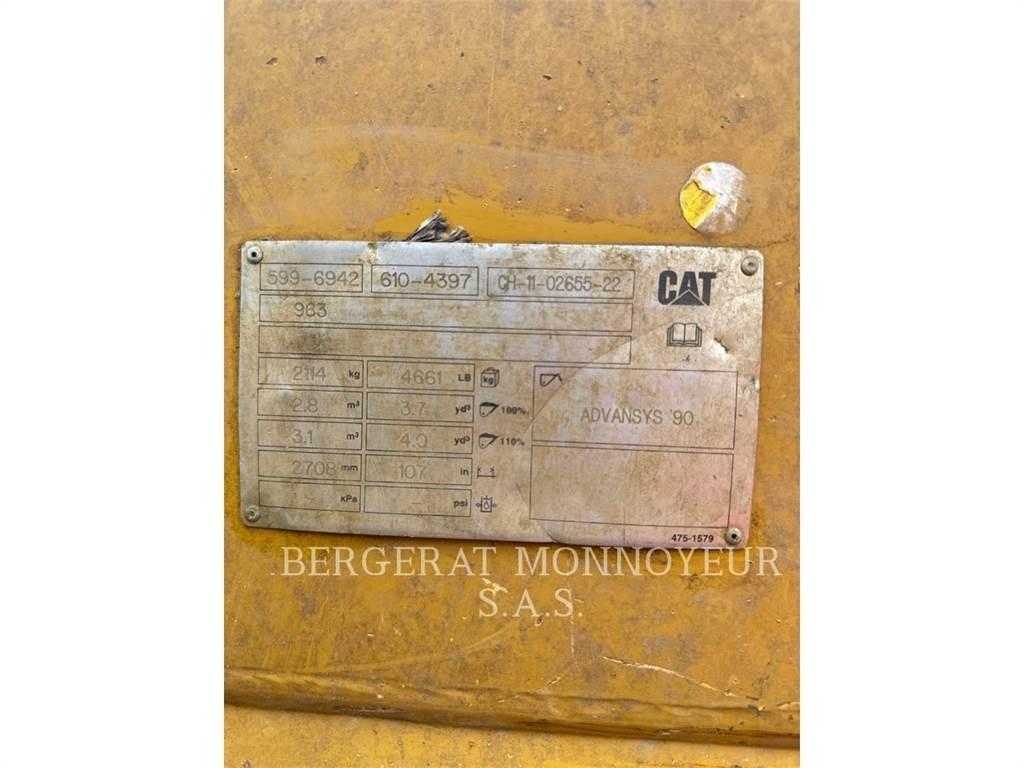 CAT 963 Încarcatoare cu excavator