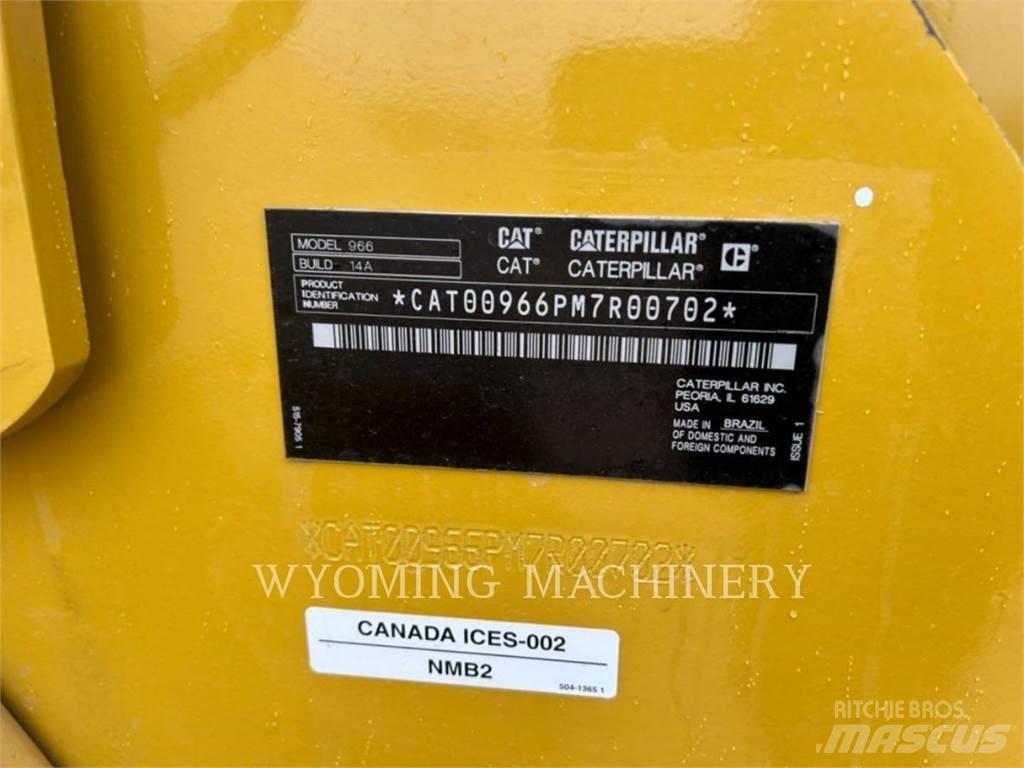 CAT 966 Incarcator pe pneuri