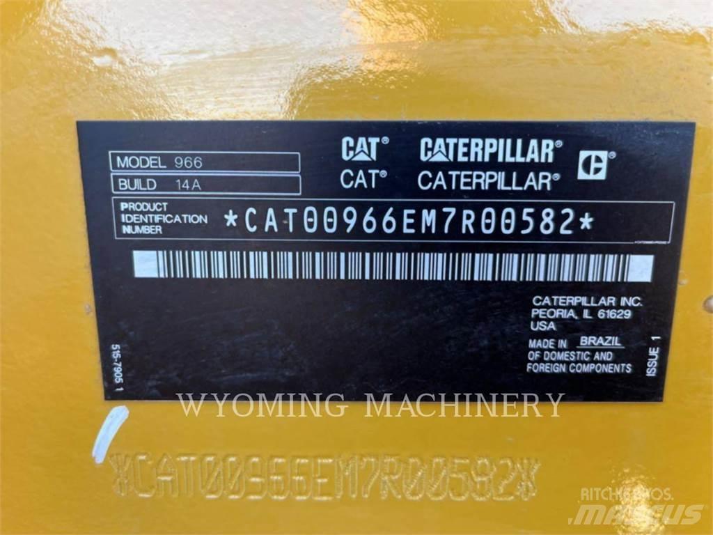 CAT 966 Incarcator pe pneuri