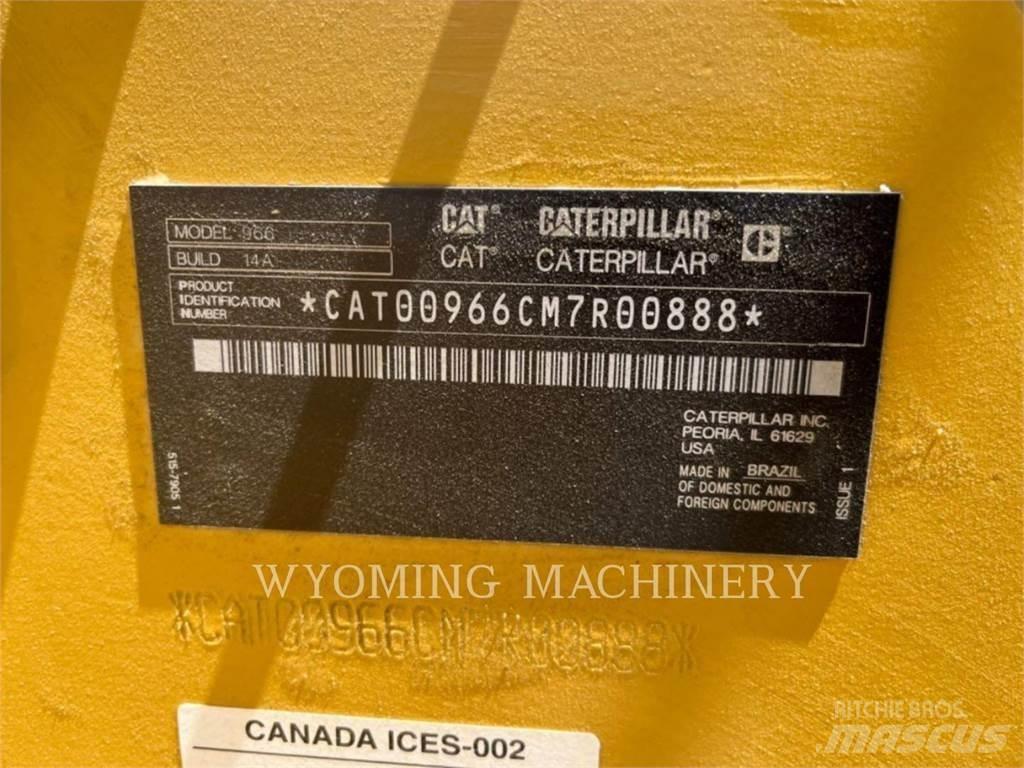CAT 966 Incarcator pe pneuri