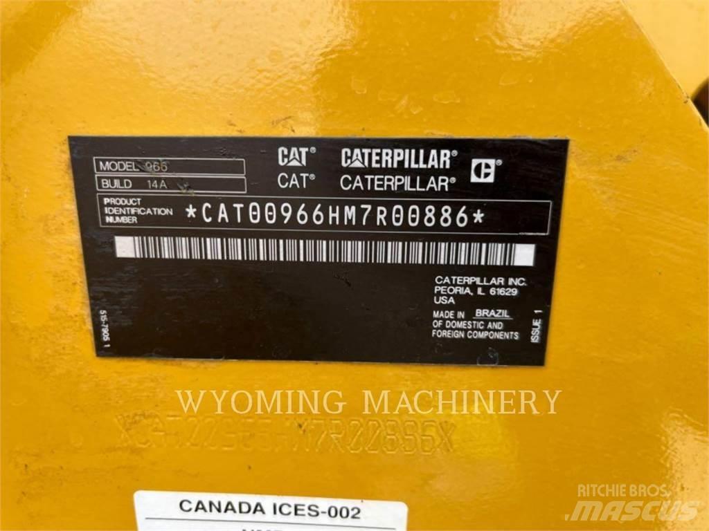 CAT 966 Incarcator pe pneuri