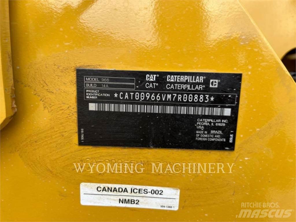 CAT 966 Incarcator pe pneuri