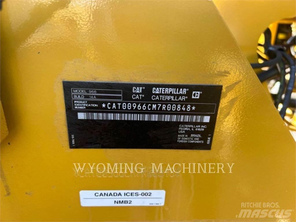 CAT 966 Incarcator pe pneuri