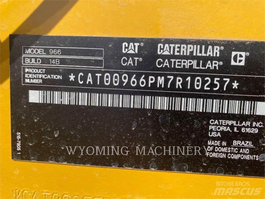 CAT 966 Incarcator pe pneuri