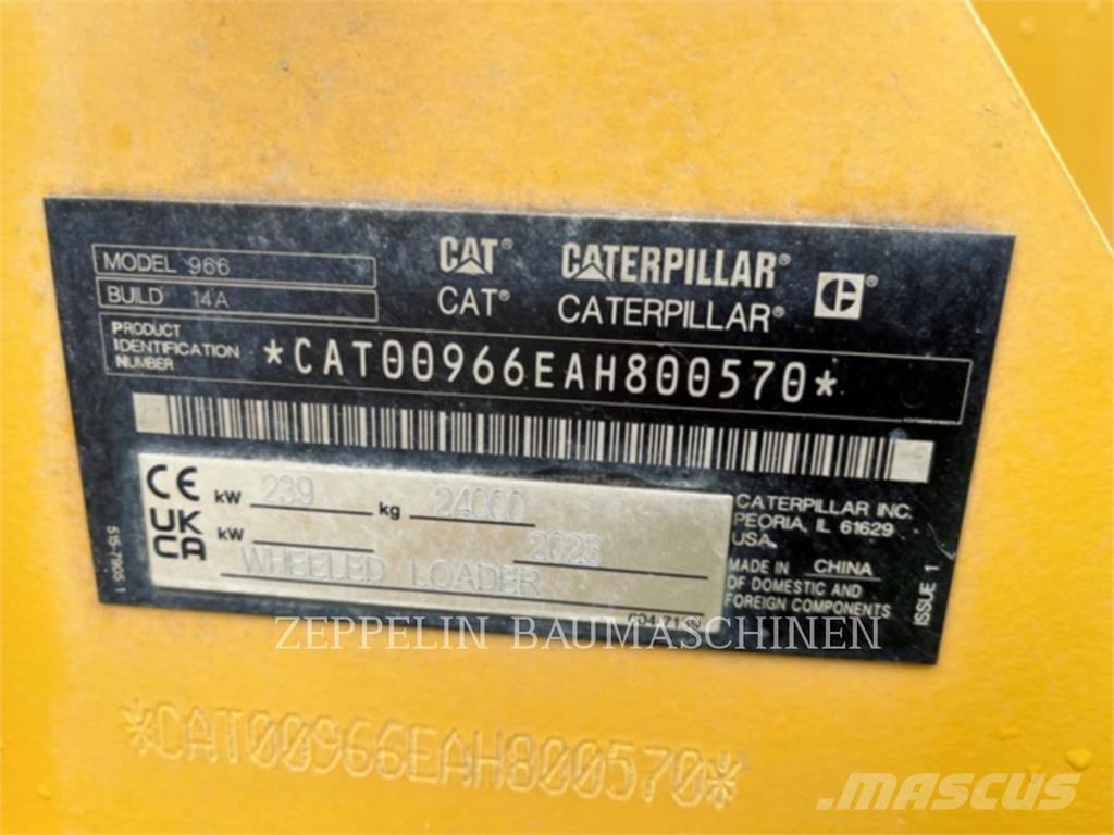 CAT 966 Incarcator pe pneuri