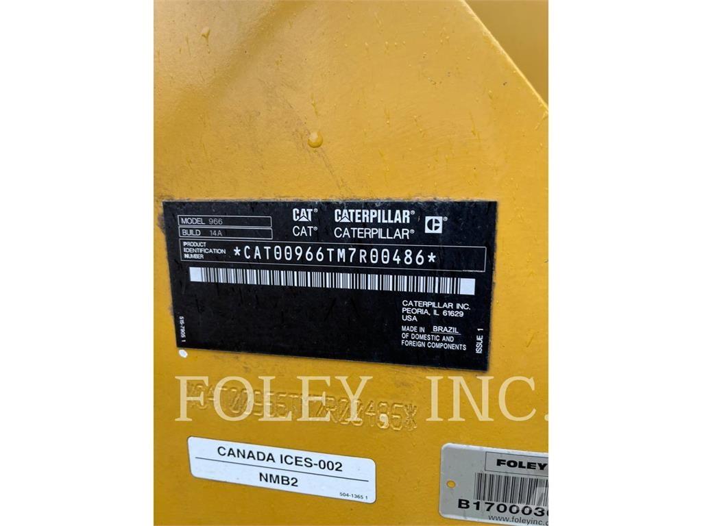 CAT 966-14 Incarcator pe pneuri