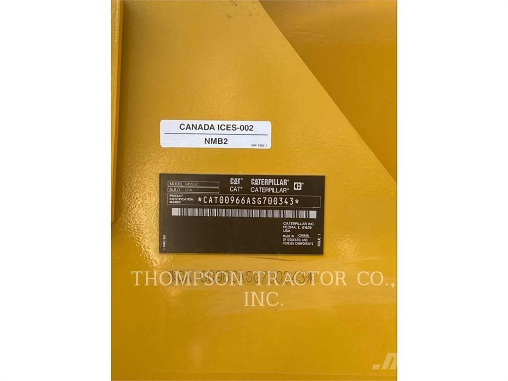 CAT 966GC Incarcator pe pneuri