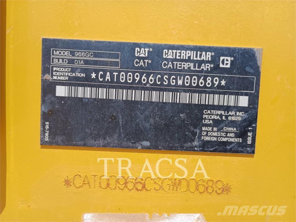 CAT 966GC Incarcator pe pneuri
