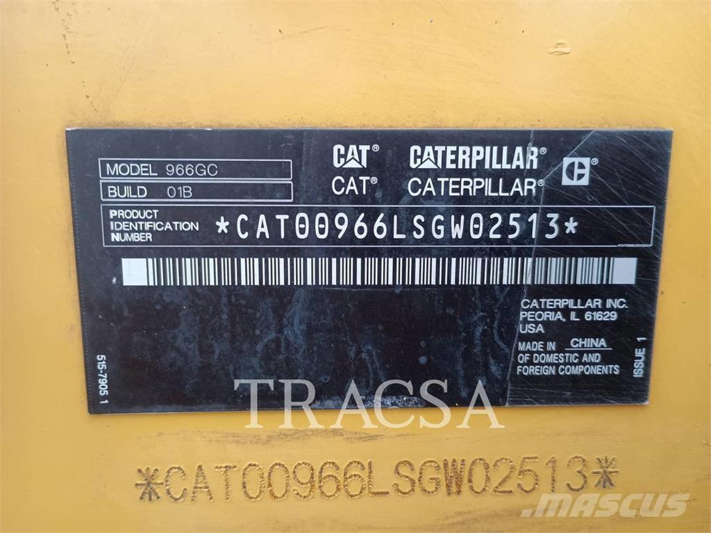 CAT 966GC Incarcator pe pneuri
