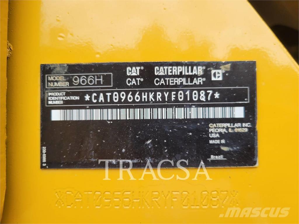 CAT 966H Incarcator pe pneuri