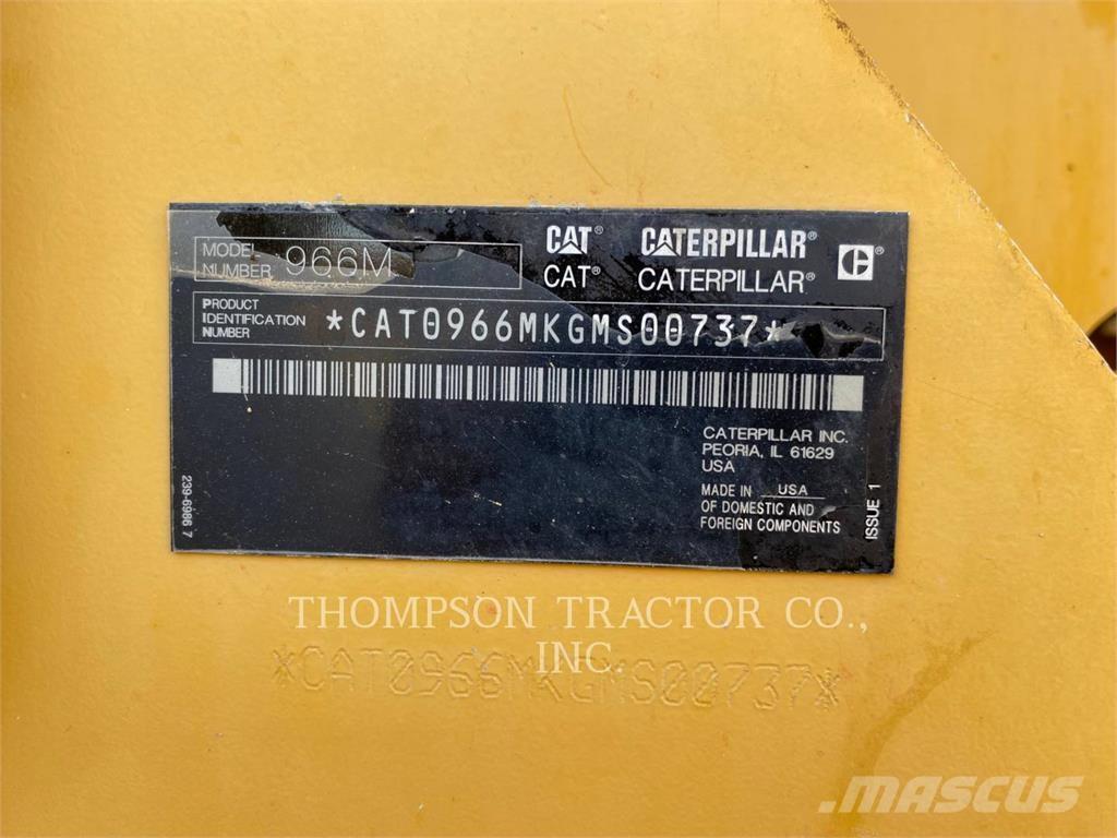 CAT 966M Incarcator pe pneuri
