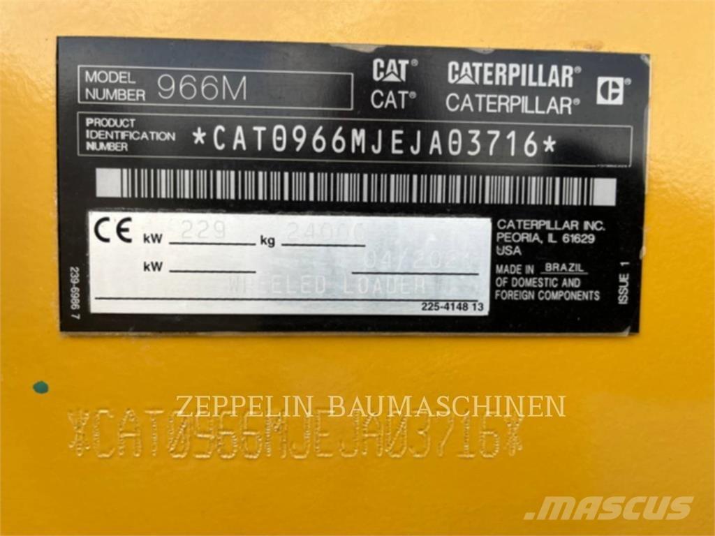 CAT 966M Incarcator pe pneuri
