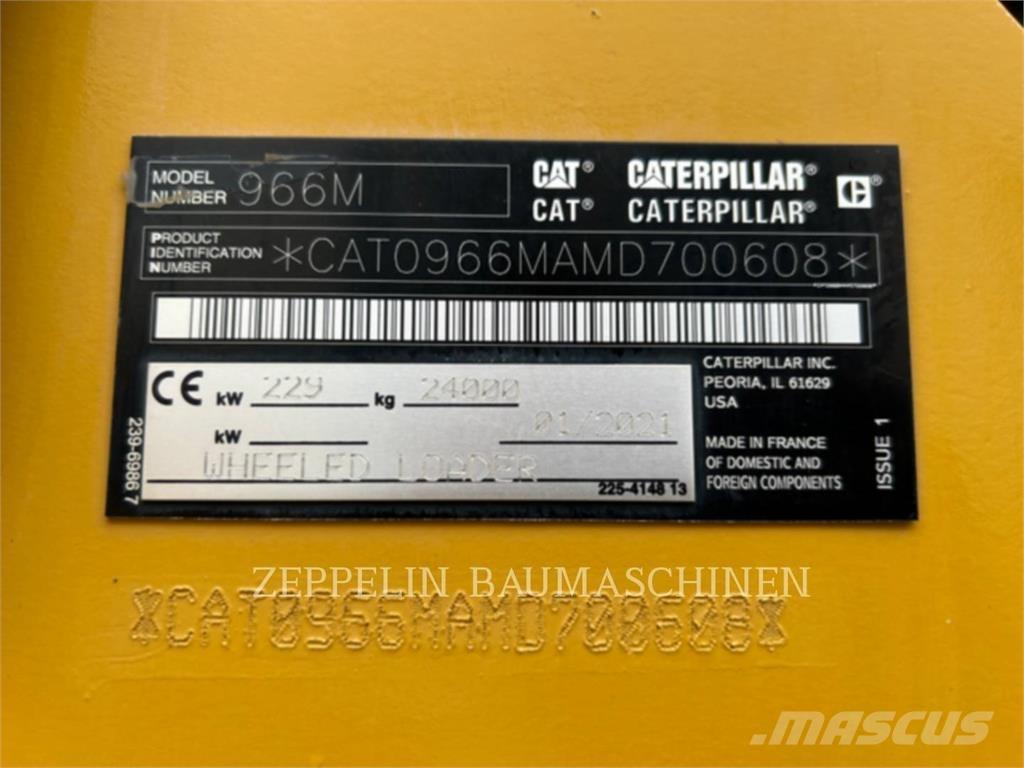 CAT 966M Incarcator pe pneuri