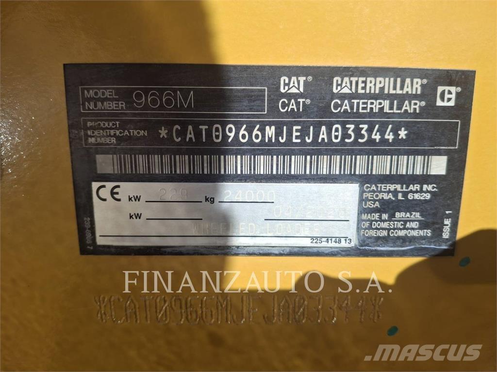 CAT 966M Incarcator pe pneuri