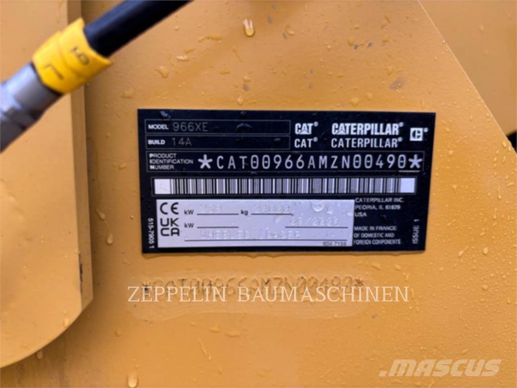 CAT 966XE Incarcator pe pneuri