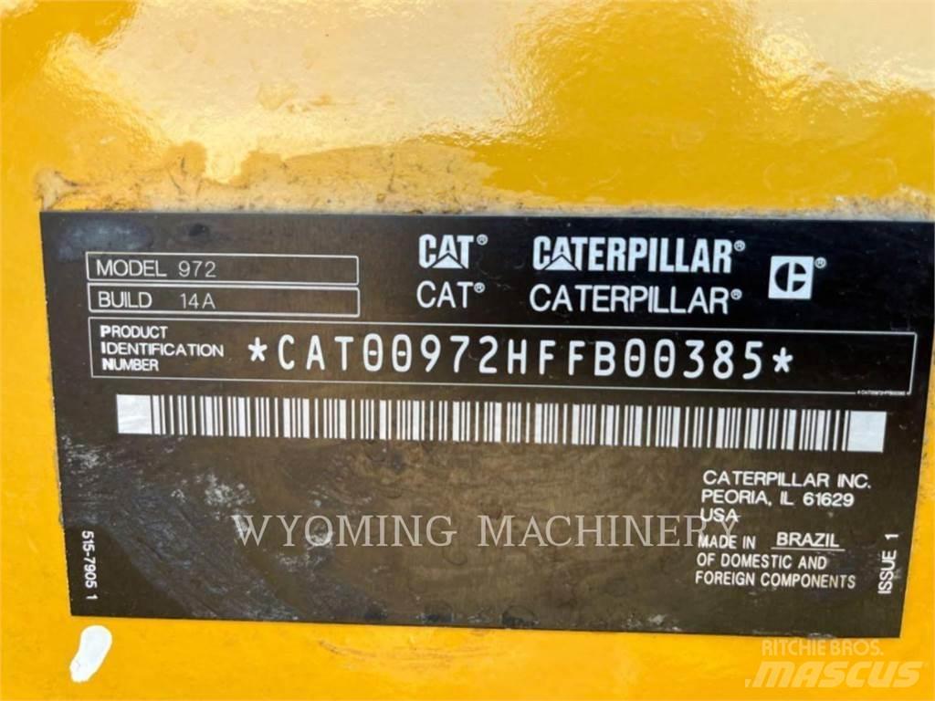 CAT 972 Incarcator pe pneuri