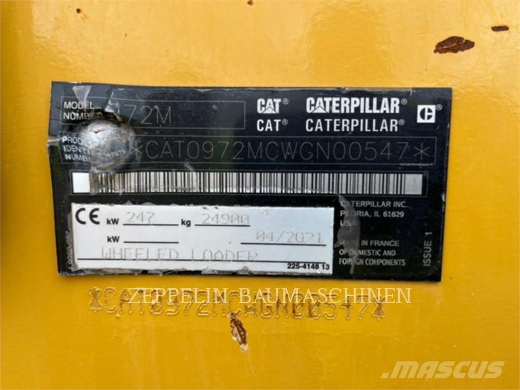 CAT 972M Incarcator pe pneuri