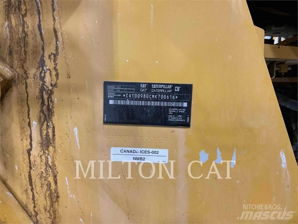 CAT 980 Incarcator pe pneuri