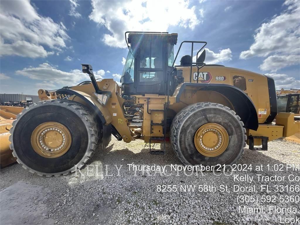 CAT 980 Incarcator pe pneuri