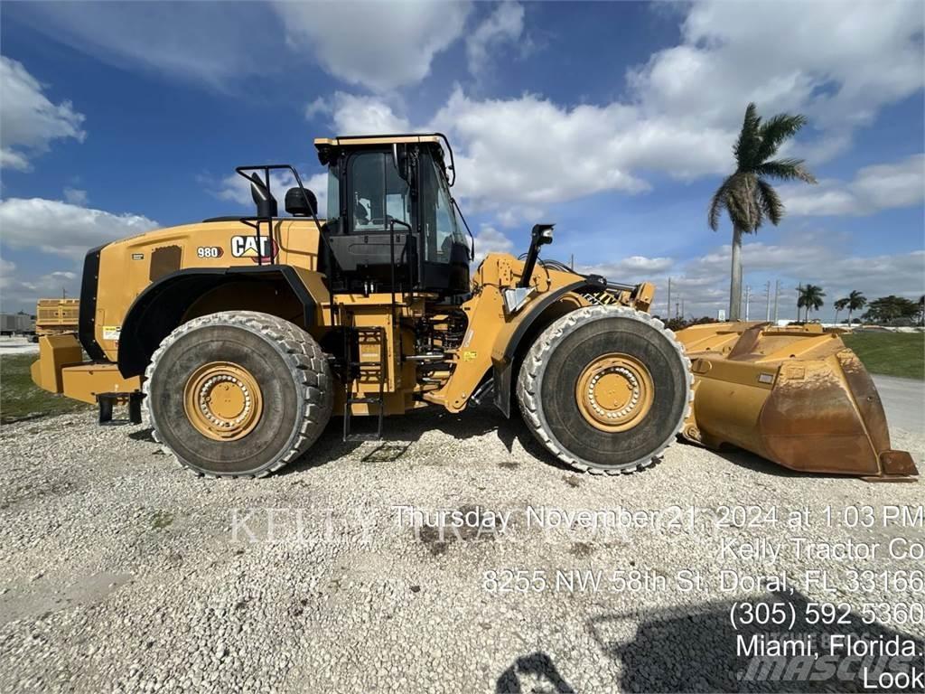 CAT 980 Incarcator pe pneuri
