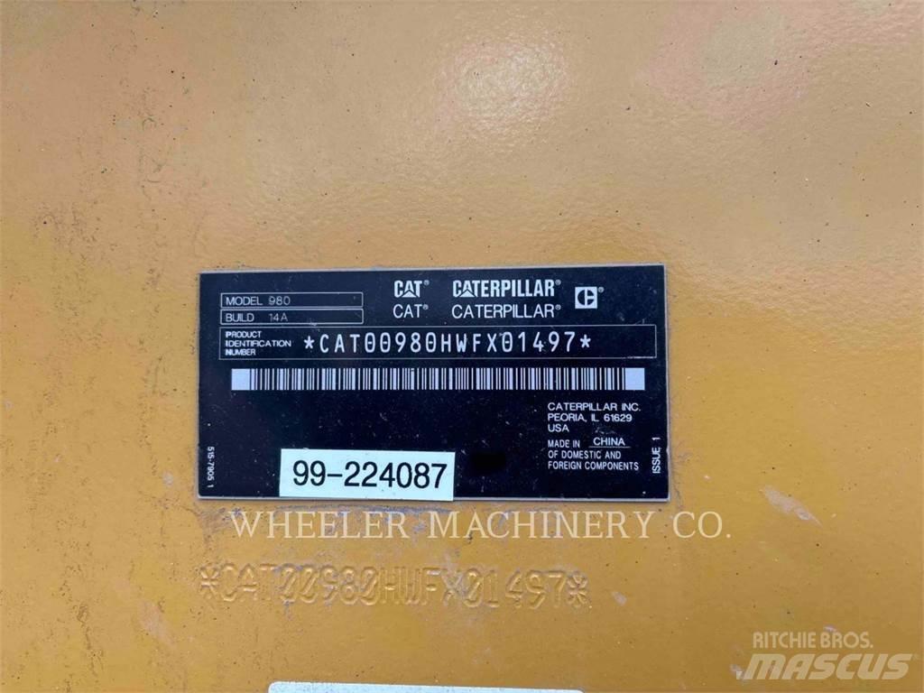 CAT 980 Incarcator pe pneuri