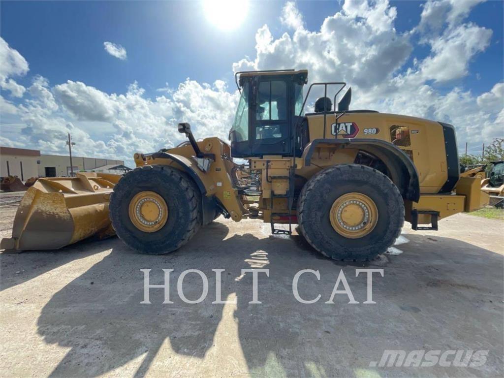 CAT 980 Incarcator pe pneuri