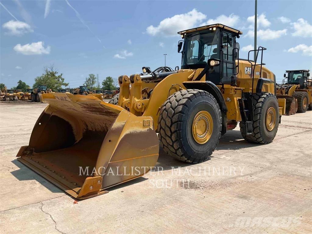 CAT 980 Incarcator pe pneuri