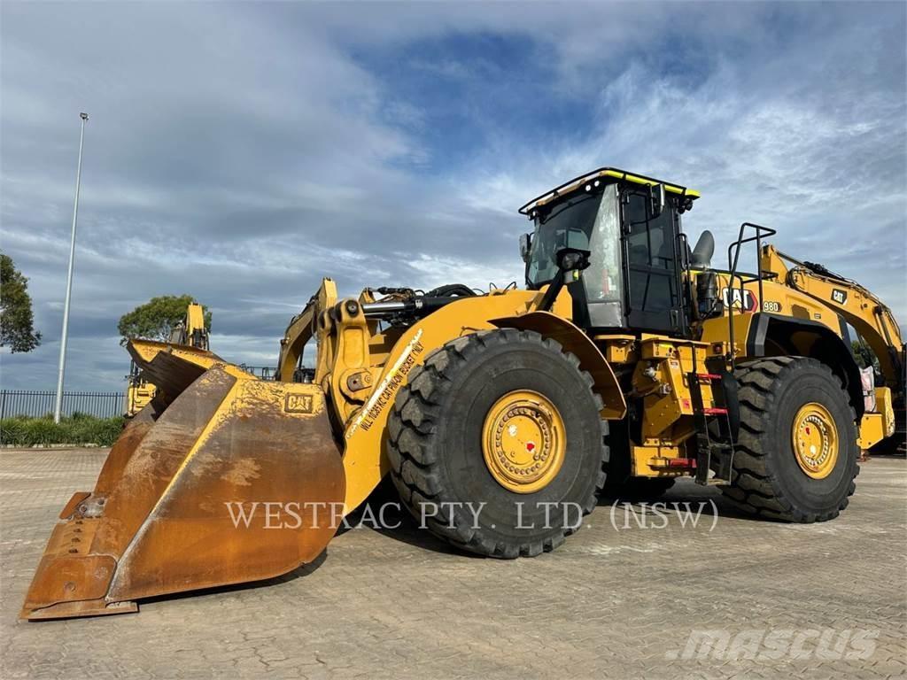 CAT 980-14 Incarcator pe pneuri