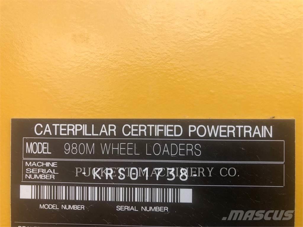 CAT 980 M Incarcator pe pneuri
